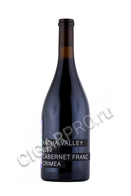 российское вино kacha valley cabernet franc 0.75л