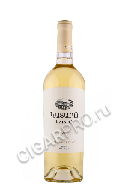 армянское вино kataro white dry 0.75л
