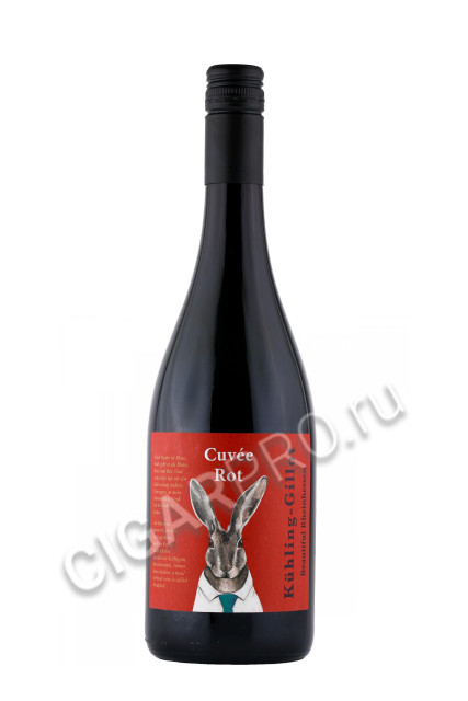 вино kuhling gillot cuvee rot 0.75л