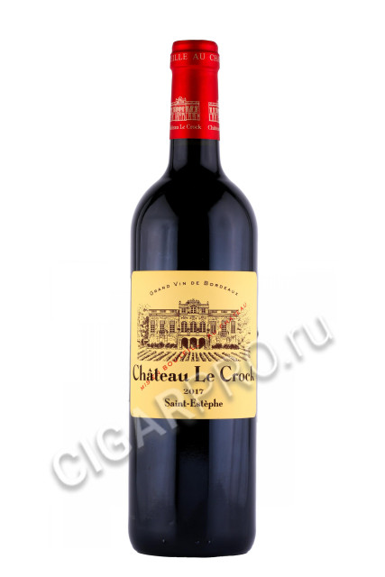 французское вино le saint-estephe du chateau le crock 0.75л