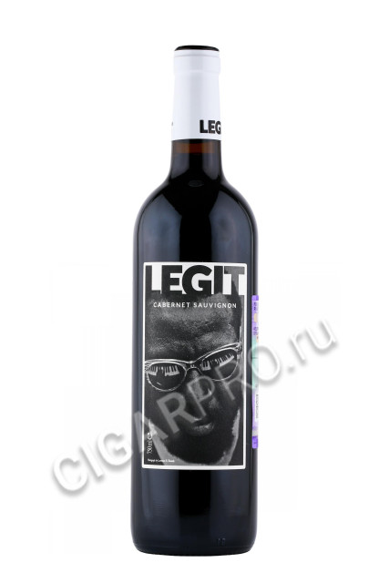 вино legit cabernet sauvignon 0.75л