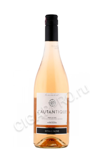 французское вино l`otantique syrah rose pays d`oc 0.75л