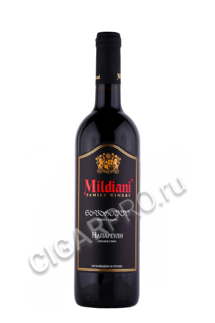 грузинское вино mildiani napareuli 0.75л