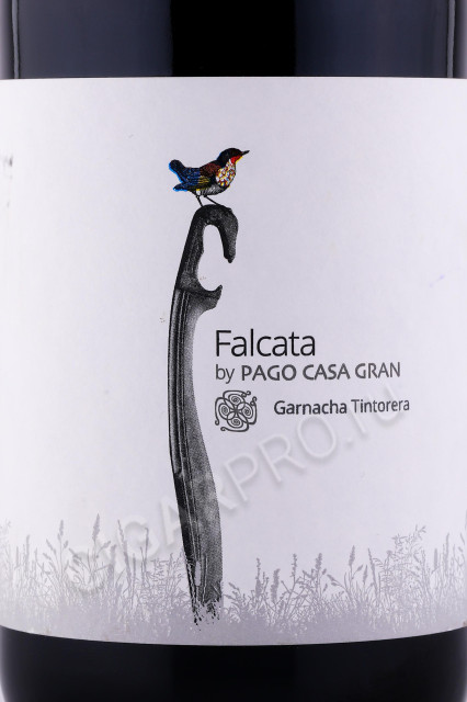 этикетка вино pago casa gran valencia falcata 0.75л