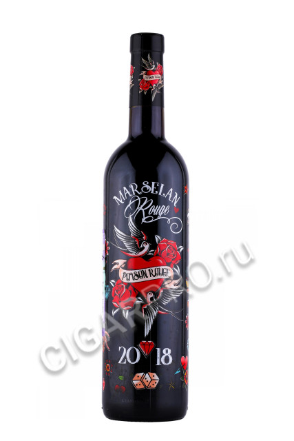 вино poison rose marselan 2018 0.75л
