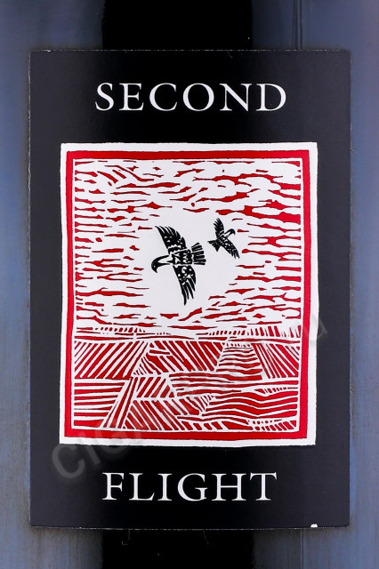 этикетка вино screaming eagle the flight second flight 2011 0.75л