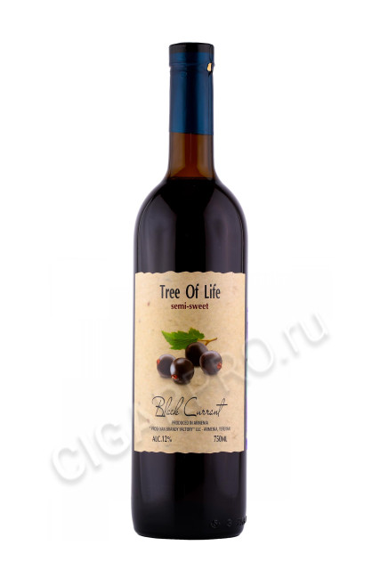 вино tree of life black currant 0.75л