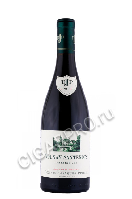 вино domaine jacques prieur volnay santenots premier cru 2017 0.75л