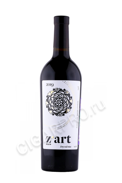 вино zart red dry 0.75л