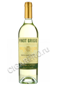 вино duca sargento pinot grigio terre siciliane 0.75л