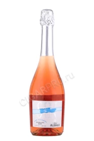 Вино Винья Албали Спарклинг Розе безалкогольное 0.75л