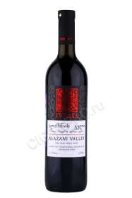 Вино Иверия Алазанская Долина красное 0.75л