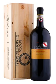 Вино Виньето Сан Марчеллино Кьянти Классико ДОКГ Гран Селецьоне 2015г 1.5л в деревянной упаковке
