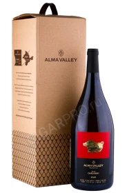 Вино Алма Велли Шардоне Резерв 1.5л в подарочной упаковке