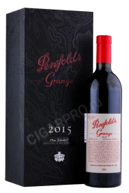 Вино Пенфолдс Грэнж 2015г 0.75л в подарочной упаковке