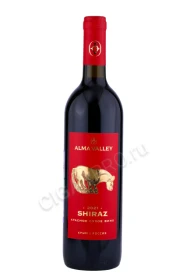 Вино Алма Велли Шираз 0.75л