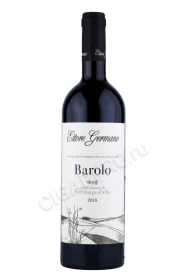 Вино Этторе Джермано Бароло дель Комуне ди Серралунга дАльба 2018г 0.75л