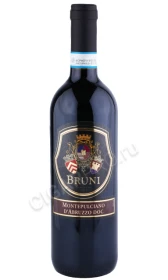 Вино Бруни Монтепульчано дАбруццо 0.75л