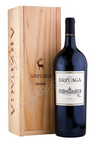 Вино Арзуага Крианса Рибера дель Дуэро 2020г 1.5л в деревянной упаковке