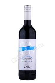 Вино Винья Албали Каберне Темпранильо безалкогольное 0.75л