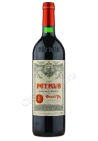 Французское вино Шато Петрюс Помероль 1997 0.75л