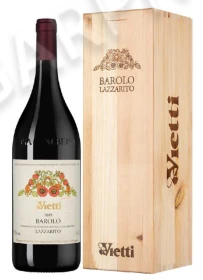Вино Виетти Бароло Лаццарито ДОКГ 2019г 1.5л в подарочной упаковке