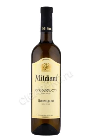 Вино Милдиани Цинандали 0.75л