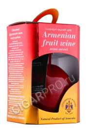 подарочная упаковка вино 365 wines cherry 0.75л