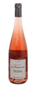 вино rose d`anjou aoc prestige les terriades купить розе д`анжу аос престиж ле террияд цена