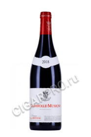 вино domaine francois bertheau chambolle musigny aoc 2018 0.75л