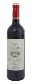 вино chateau de beaulieu bordeaux superieur купить вино шато де болье цена