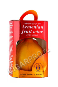 подарочная упаковка армянское вино 365 wines quince 0.75л