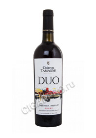 chateau tamagne duo российское вино шато тамань дуо полусладкое красное
