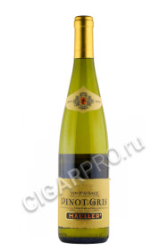 вино hauller pinot-gris d`alsace купить вино олер пино-гри эльзас 0.75л цена