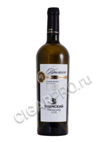 вино krymskoe exclusive white dry купить вино крымское эксклюзивное белое сухое цена