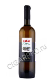российское вино купаж белый абрау белое полусладкое 0.75л