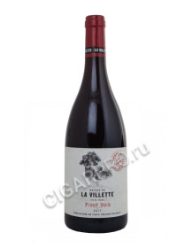 maison de la villette pinot noir 2017 купить вино мэзон де ля виллет пино нуар 2017г цена
