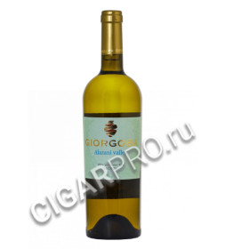 купить грузинское вино гиоргоба алазанская долина белое полусладкое цена