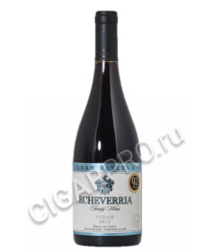 echeverria syrah gran reserva купить вино эчеверрия сира гран резерва цена