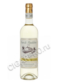 tour de mandelotte bordeaux moelleux купить французское вино тур де манделотт бордо цена