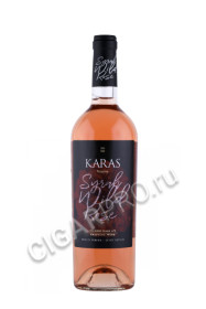 вино karas syrah wild rose 0.75л