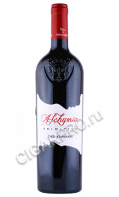 вино duca di saragnano alchymia primitivo 0.75л