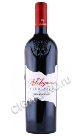 вино дука ди сараньяно алхимия примитиво 0.75л вино duca di saragnano alchymia primitivo 0.75л