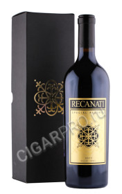 вино recanati special reserve 0.75л в подарочной упаковке