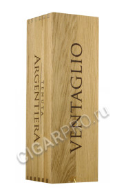 подарочная упаковка вино tenuta argentiera ventaglio 2015