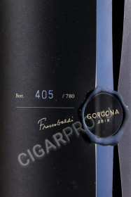 этикетка вино gorgona costa toscana 0.75л