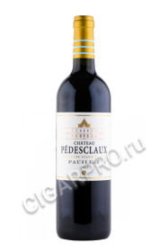 chateau pedesclaux grand cru classe pauillac купить вино шато педескло гран крю классе пойяк 0.75л цена
