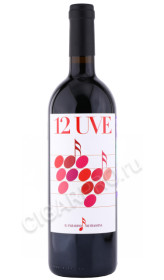 вино 12 uve maremma toscana rossoо 0.75л