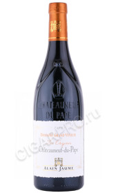 вино alain jaume & fils domaine grand veneur chateauneuf du pape les origines 0.75л