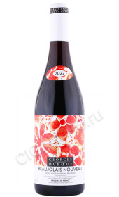 вино beaujolais nouveau georges dubceuf 0.75л